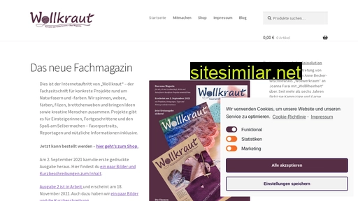 wollkraut.de alternative sites