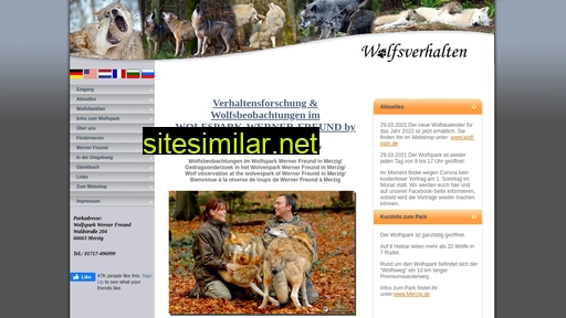 wolfspark-wernerfreund.de alternative sites