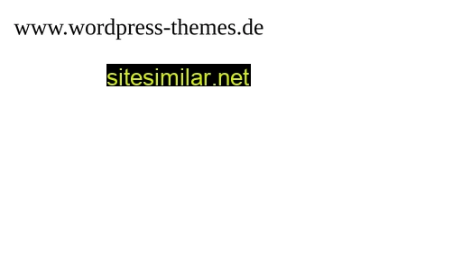 wordpress-themes.de alternative sites