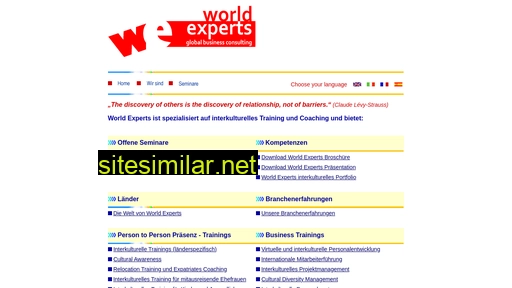 worldexperts.de alternative sites
