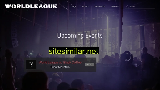 Worldleague similar sites