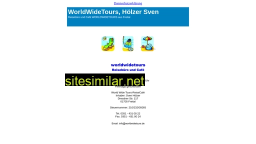 worldwidetours.de alternative sites