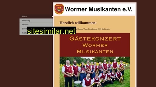 wormer-musikanten.de alternative sites
