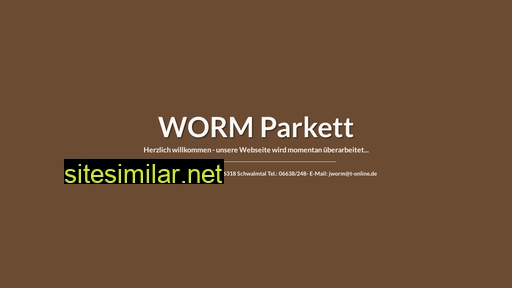 worm-parkett.de alternative sites