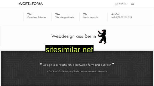 wort-und-form.de alternative sites