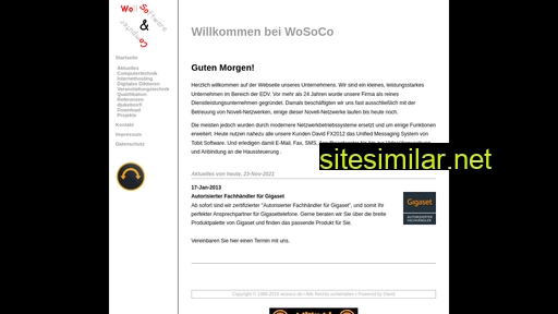 wosoco.de alternative sites