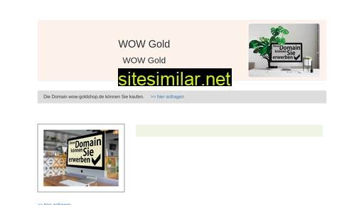 wow-goldshop.de alternative sites