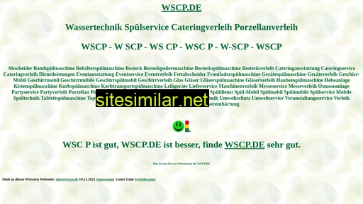 wscp.de alternative sites