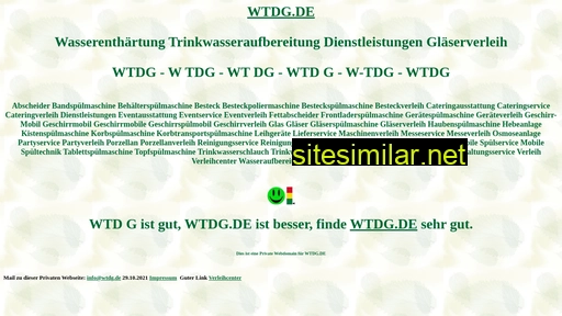 wtdg.de alternative sites