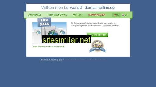 Wunsch-domain-online similar sites