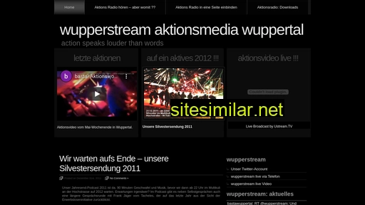 wupperstream.de alternative sites