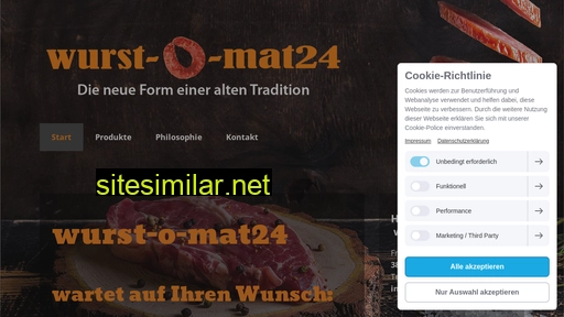 Wurst-o-mat24 similar sites