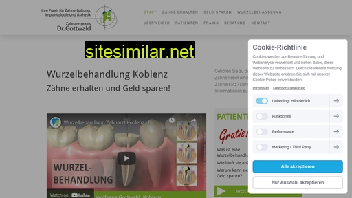 wurzelbehandlung-zahnarzt-koblenz.de alternative sites