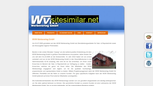 Wvm-werbeverlag similar sites