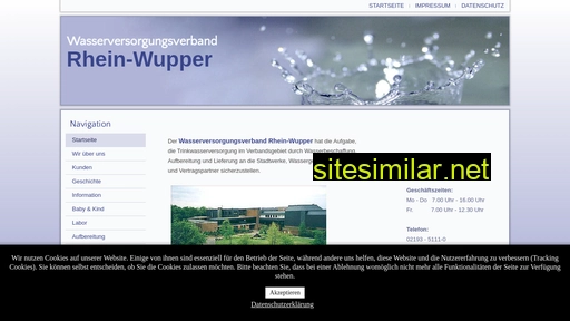 wvv-rhein-wupper.de alternative sites