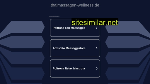 Thaimassagen-wellness similar sites