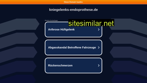 ww38.kniegelenks-endoprothese.de alternative sites