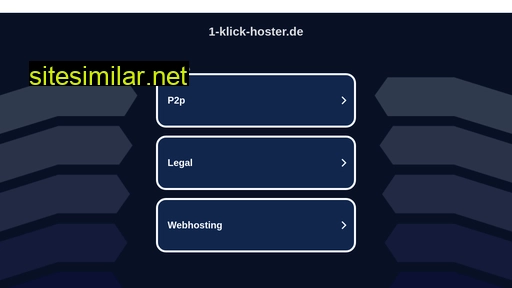 www5.1-klick-hoster.de alternative sites