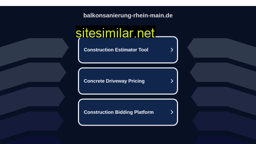www5.balkonsanierung-rhein-main.de alternative sites