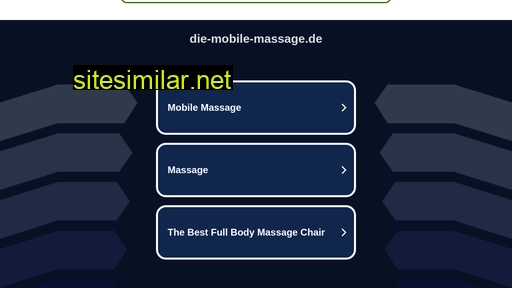 www5.die-mobile-massage.de alternative sites