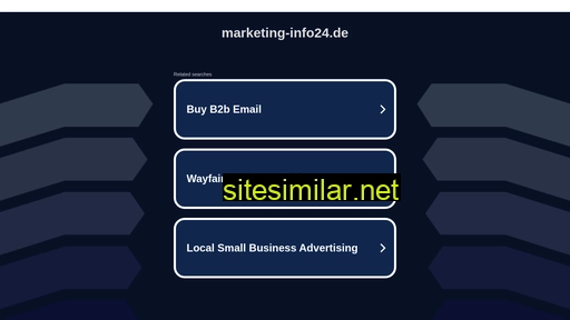 Marketing-info24 similar sites