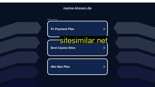 www5.meine-kissen.de alternative sites