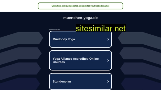 Muenchen-yoga similar sites