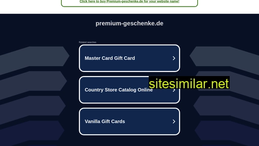 Premium-geschenke similar sites