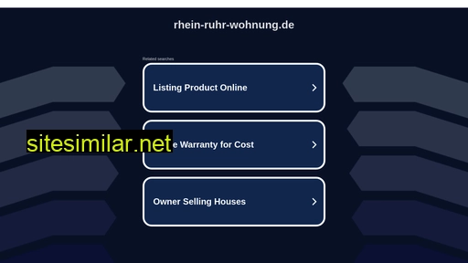 www5.rhein-ruhr-wohnung.de alternative sites