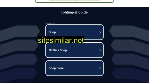 www5.rohling-shop.de alternative sites