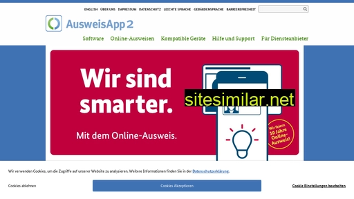 www.ausweisapp.bund.de alternative sites