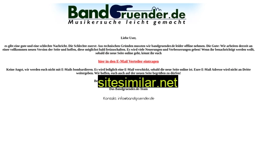 www.bandgruender.freku.de alternative sites