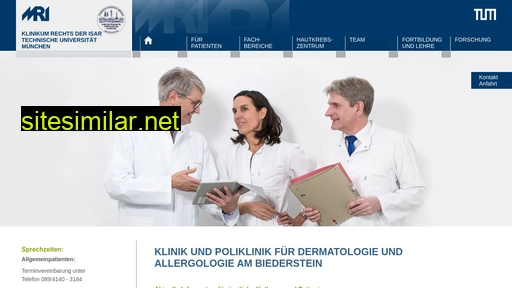 www.derma-allergie.med.tum.de alternative sites