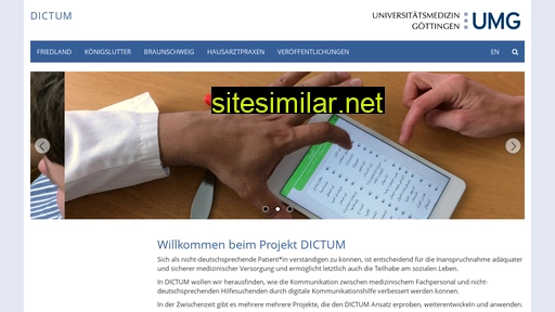 www.dictum.med.uni-goettingen.de alternative sites
