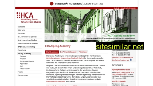 www.hca.uni-heidelberg.de alternative sites