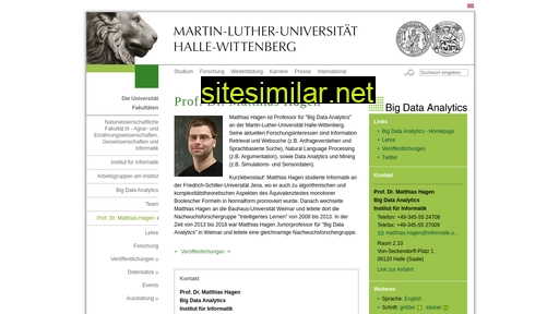 www.informatik.uni-halle.de alternative sites