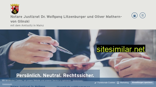 www.litzenburger.mathern-vonglinski.notare-net.de alternative sites