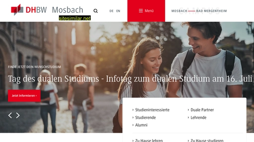 www.mosbach.dhbw.de alternative sites