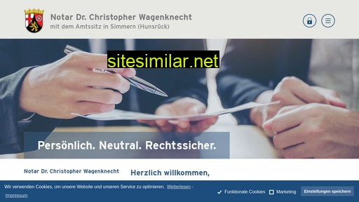 www.wagenknecht.notare-net.de alternative sites