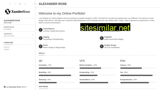 xander-rose.de alternative sites