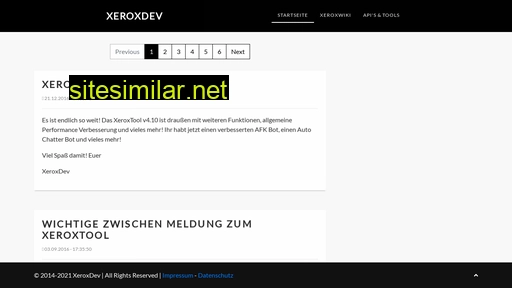 xeroxdev.de alternative sites