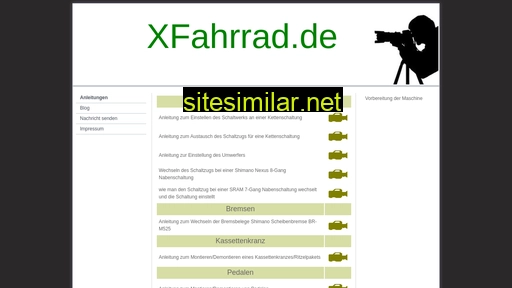 xfahrrad.de alternative sites