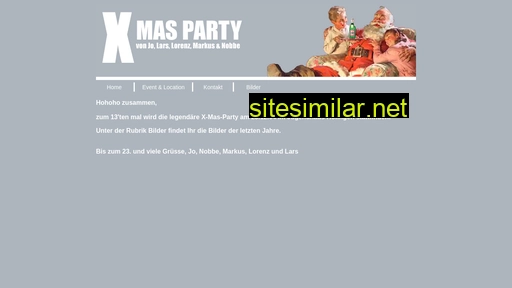 xmasparties.de alternative sites