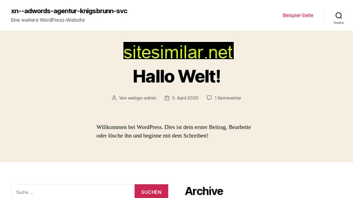 adwords-agentur-königsbrunn.de alternative sites