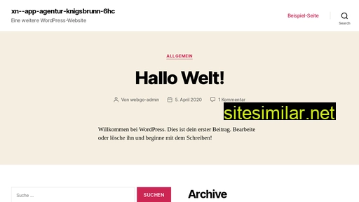 app-agentur-königsbrunn.de alternative sites