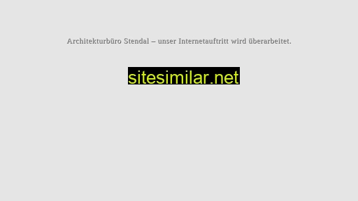 architekturbüro-stendal.de alternative sites