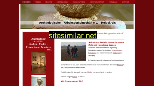 archäologische-arbeitsgemeinschaft.de alternative sites