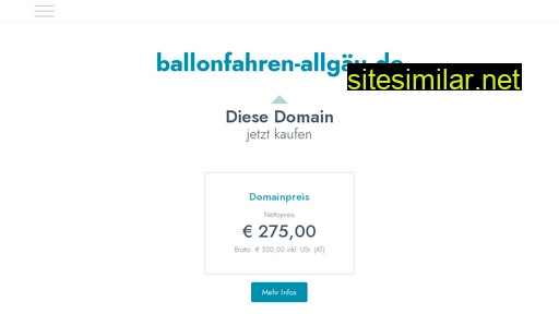 Ballonfahren-allgäu similar sites