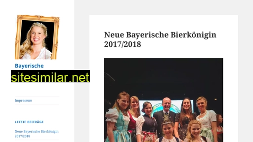 bayerischebierkönigin.de alternative sites
