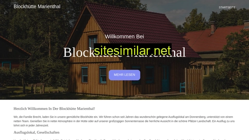 blockhütte-marienthal.de alternative sites